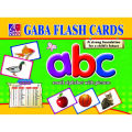 Small Alphabets Flash Cards with Pictures - GABA. 