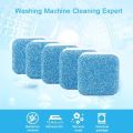 12 Pcs Washing Machine Cleaning Tablets | Deep Cleaning Effervescent Detergent Tablets | Powerful Washer Deodorant & Stain Remover | Laundry Drum & Tub Cleaner for Top Load & Front Load Machines | Anti-Bacterial Washing Machine Cleaner | Home Cleaning. 