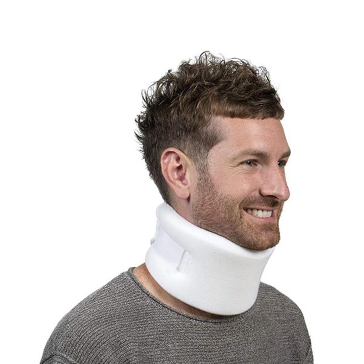 Cervical Collar For Neck Pain - Neck Brace For Neck Pain Relief - Neck Collar After Whiplash or Injury, Made Of Soft Cotton
