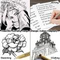 Micro Fineliner Drawing Art Pens Neelde Drawing Manga Pen Brush Art Markers Waterproof Fineliner Sketching Pen Stationery. 