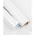 2 Feet X 5 Feet Self Adhesive Glossy Shiny White Furniture Decor Kitchen Counter Shelf living Room Drawing Room Cabinet Table Door Water Proof Sticker Wallpaper. 