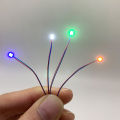 Flashing LED SMD 0805 3V Blink LEDLamp Models Train Pre-soldered Micro Litz Railway Layout For Toy Gundam Lighting 30cm wires. 