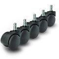 Chair Replacement Wheels Set Of 5 Pcs Best Quality. 