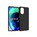 Moto G51 5G (6.8INCHES) Case Soft TPU Slim Smooth Flexible Protective Phone Cover Motorola G51 5G - Black Matte. 