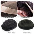 Men real Human hair patch, Men hair Wig, High Quality Unit Durable. 