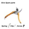 High carbon steel Pruning Shears Cutter Home Gardening Plant Scissor Branch Pruner Hand Garden Tools. 