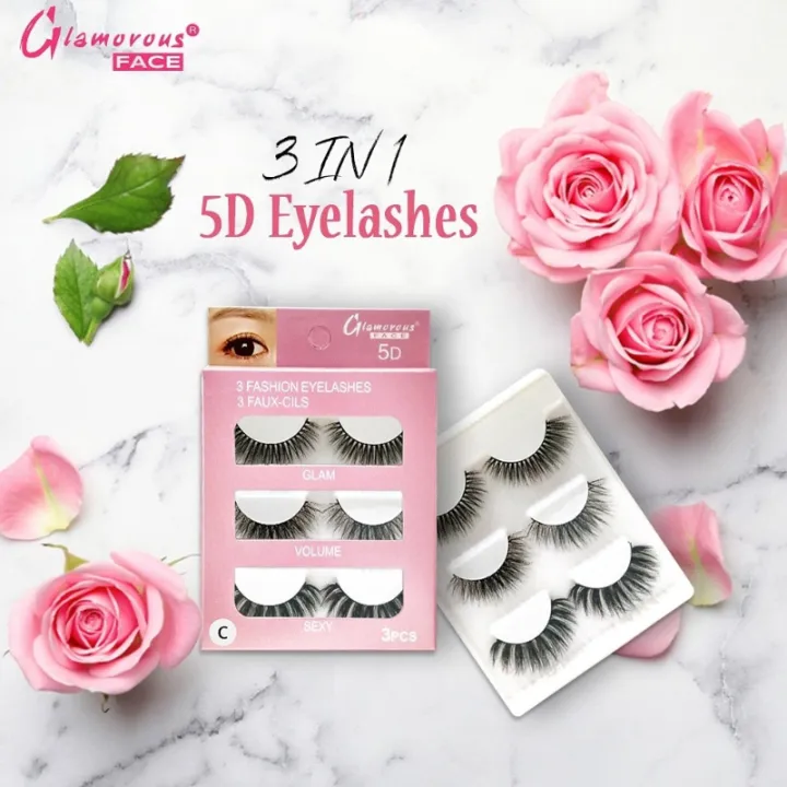 Glamorous%20Face%203%C3%971%205D%20Eyelashes%20(GROUP%20C)%20-%20Image%202