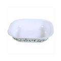 CORELLE® 1.89L Oblong Baking Dish w/ Plastic Lid. 