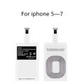 【NEW】 Wireless Charging Receiver Wireless Charging Adapter Type C Microusb Lightning Support For Iphone Android Phone Wireless Charge. 