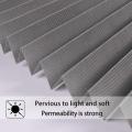 WEFILM Pleated Roller Blinds for Windows, Self-Adhesive Sunshade, Anti-UV, Heat Control, Blackout Curtains, Home Office, Available in Multiple Sizes and Colors. 