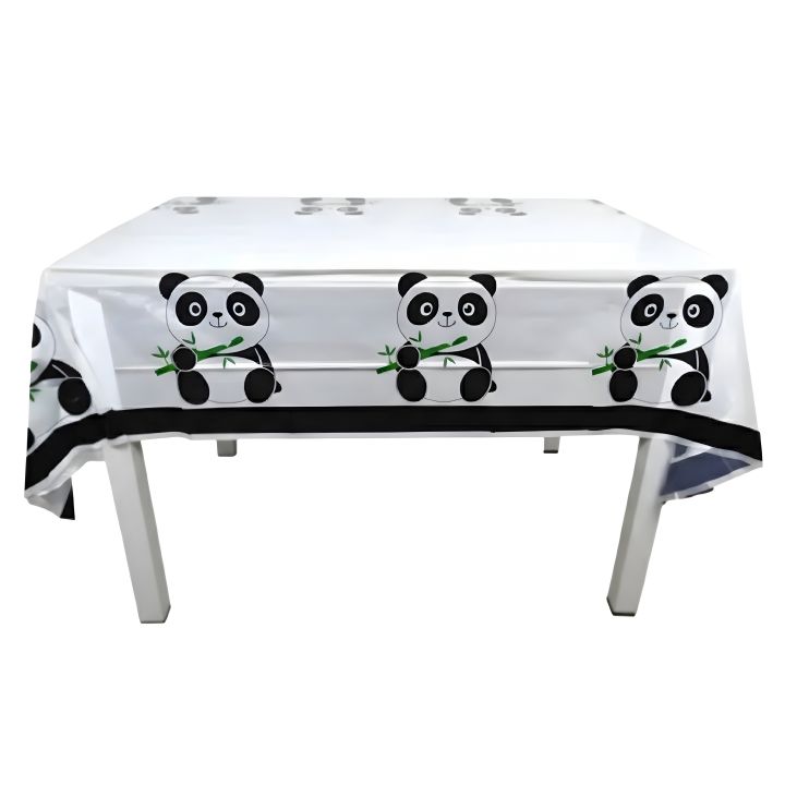 Panda Theme Table Cover - Beautiful Panda Table Cover - Panda Theme ...