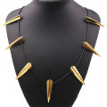 Black Panther Necklace For Men Wakanda King T'Challa Necklace Pendant Charms Metal Alloy Necklaces Cosplay Jewelry. 