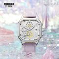 SKMEI Men Quartz Watch Leather Band Waterproof Watch With Date Countdown Fashion Casual Style For Men and Women 1963 7056 (1 piece ). 