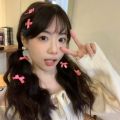Y2k Small Pink Bowknot Hairpin Korean Sweet Ribbon Bow Hair Clips Women Side Bangs Barrettes Fashion Accessories. 