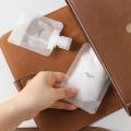 【HOT】 Travel Bag Cosmetic Lotion Shower Gel Shampoo Travel Portable Disposable Small Bottle Bag Shape Easy Storage Organization Bags. 