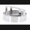 Donuts Cutter - Silver 11 x 11 Cm. 