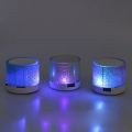 Mini Portable Bluetooth Speaker with LED Light USB SD Card Support Rechargeable. 