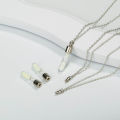 2022 fashion hourglass Luminous Pendant Necklace Glowing in the Dark Hollow Luminous Pendant Necklace Jewelry Halloween Gifts. 