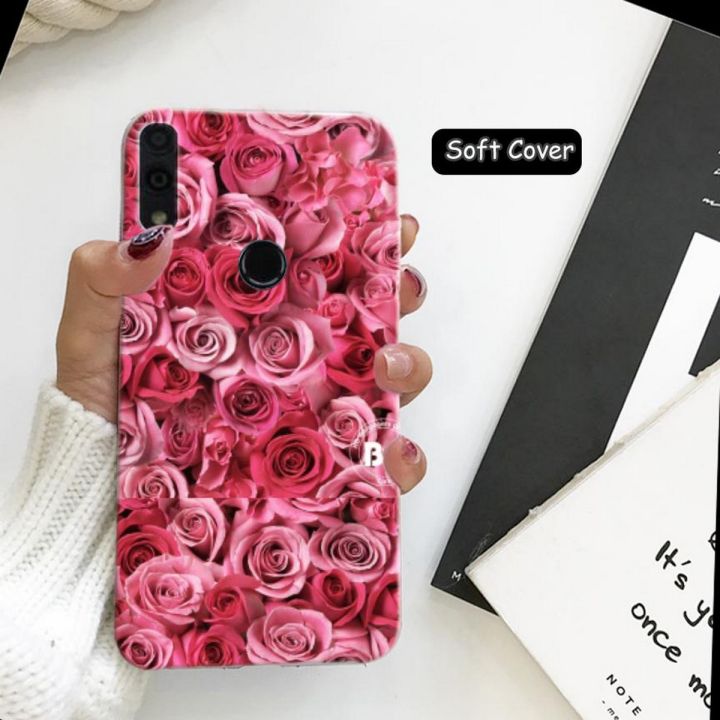 Huawei Honor 10 Lite Case - Floral Soft Cover Case for Huawei Honor 10 Lite