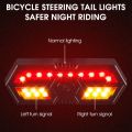 Bike Turn Signals Remote Control Bicycle Direction Indicator MTB LED Rear Light Cycling Taillight with Horn. 