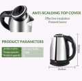 electric kettle stainless steel thermo cup capacity 2 liter. 