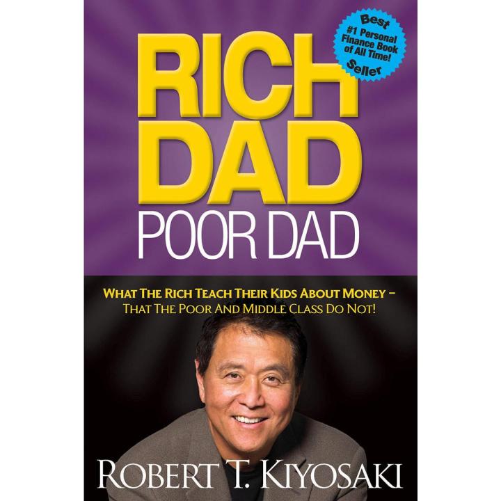 Rich Dad, Poor Dad by Robert T. Kiyosaki English Novel  KS
