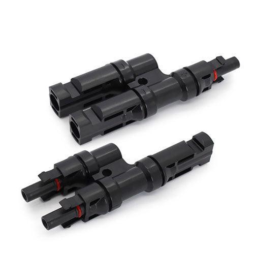 2 in 1 MC4 T2 Y Branch Connector for Solar Panels FOR PARALLEL SOLAR PANELS