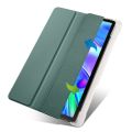 3-fold Clear TPU Leather Tablet Case with Pen Slot For Lenovo Tab M11 / Xiaoxin Pad 11 2024. 