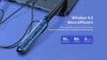 REMAX RB-S3 DIGITAL DISPLAY HIGH-CAPACITY WIRELESS NECKBAND Bluetooth Headset SPORTS EARPHONE. 