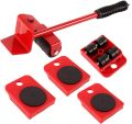 Online Karachi - Furniture Moving Tool Heavy Object Mover Furniture Transport Lifter & Furniture Slides Moving House Cabinet Sofa Bed Desk 4 Wheeled Mover Roller 1 Wheel Bar Hand Tools Set. 
