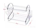 Fancy new design s shape crockery stand kitchen organizer for modern kitchen. 