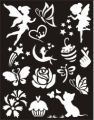 Kids Stylish Mehndi Stencils Stickers. 