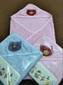 New born baby bath towel with hoodied. 