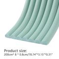 【ETOP】 Furniture Edge and Corner Guards,6.5FT Protective Foam Cushion Bumper with 3M Adhesive Child safe Corners,Baby Child Proofing Foam Set and Safe for Table, Fireplace, Countertop. 