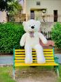Imported 4.5 Feet Large Teddy Bear Cute Teddy Bears / Giant Fluffy Teddy Bear Cuddles -Best Big Teddy Bear for Girls and Valentine Gift. 