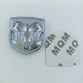 Dodge Metal Car Emblem - Red-. 