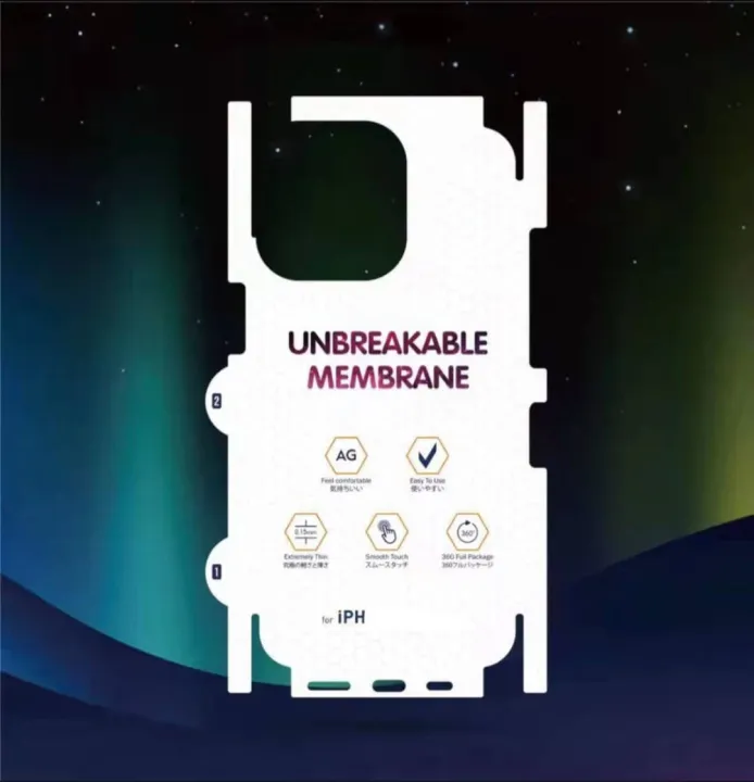 Iphone%2011%20Pro%20%20Back%20Transparent%20HD+%20Matte%20with%20Apple%20Cut%20/%20Logo%20360%20Smooth%20Sheet%20Edges%20Jelly%20Protector%20around%20the%20corner%20Complete%20Coverage%20Jelly%20-%20Image%202