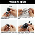 obot Fragrance Car Air Vent Scent Aromatpy Auto Air Outlet erfume Long-lasting Fragrance Clip iffuser Car Accessories. 
