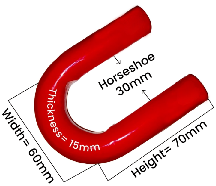 U Shape Horseshoe Magnet 4kg Pull – Free Delivery Pakistan
