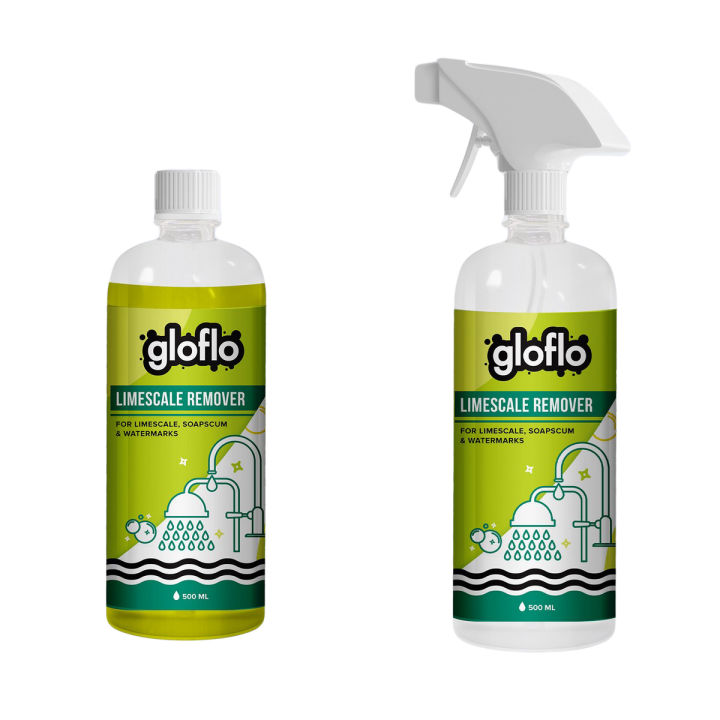 Gloflo Limescale Remover | Refill Bottle (500 Ml)