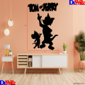 DeWallz # 73 Tom and Jerry Wall Art Decal. 