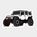 Car Sticker - 3 inch x 3 inch Sticker size sticker  For Mobile Sticker For Laptop jeep sticker. 