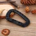 Camping in the shape of a mini D-hook carabiner for home camping fishing hiking travel and keychains. 