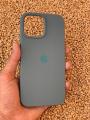Apple iPhone 15 Pro Max Official Liquid Silicon Case Mobile Phone Cover Anti-Shock. 