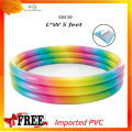 Wild Geometry 3 Ring Rainbow Swimming Pool – 5 feet  Model (58439). 
