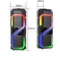 Faster rainbow 7 speaker Wireless Speakers For Laptop PC Mobile. 