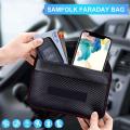 1PC Signal Blocking Bag Faraday Bag Shield Cage Pouch Wallet Phone Case for Cell Phone Privacy Protection and Car Key FOBy FOB. 