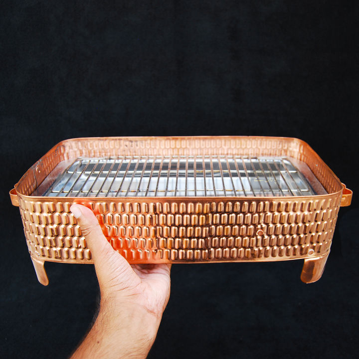 Copper%20BBQ%20Grill%20%7C%20Large%20size%209x16%20%7C%20Large%20size%20%7C%20Hammered%20Design%20-%20Image%203