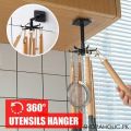 360 Degree Rotating Folding Hood kitchen organizer. 