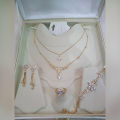 new zarcon set double chain fashion  style 223515. 